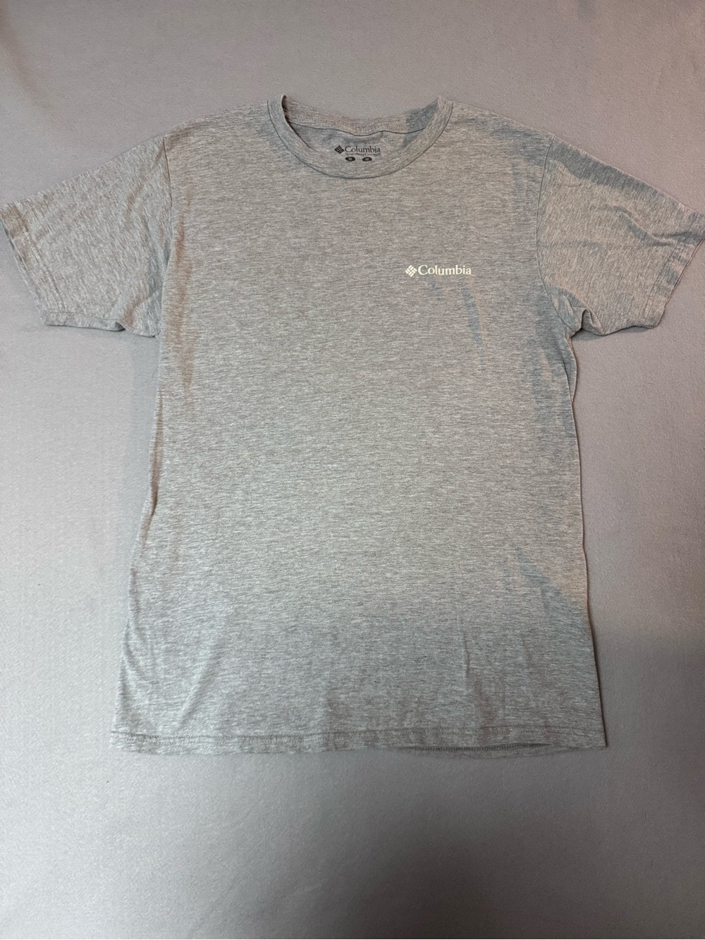 Columbia Men’s Light Heather Gray Short-Sleeve Tee